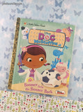 2013 Little Golden Book: Disney's Doc McStuffins, Boomer Gets His Bounce Back Hardcover
