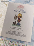 Vintage 1993 Little Golden Book: Precious Moments Put On a Happy Face! Hardcover