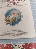 Vintage 1980 Little Golden Book: The Christmas Story Hardcover
