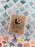 Vintage Stampin' Up! "Sweet One" New Baby Wooden Block/Rubber Stamp