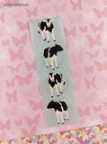 Vintage 1990 Mrs. Grossman's Cute Lil' Moo Cows Hats Full Sticker Sheet, Unused