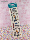 Vintage Frances Meyer FMI Tools Stickers, 2 Sheets New & Sealed