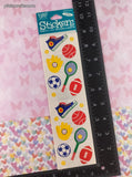 Vintage Frances Meyer FMI Sports Stickers, 2 Sheets New & Sealed