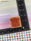 Vintage Rubber Stampede A704-C Garfield "Well, Duh!" Wooden Block/Rubber Stamp