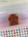Vintage Rubber Stampede A299-C Garfield "Grrrr!" Wooden Block/Rubber Stamp