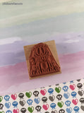 Vintage Rubber Stampede A305-C Garfield Catsanova Wooden Block/Rubber Stamp