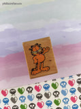 Vintage Rubber Stampede A303-B Garfield the Cat Wooden Block/Rubber Stamp