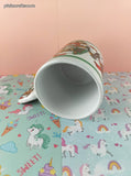 Vintage Christmas Woodland Critters Teddy Bear Mug, Like New