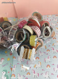 HUGE Lot Hundreds 100's of Rolls of Washi Tape Unused + Minimally Used w/Storage Containers