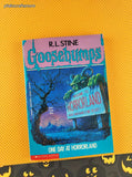 Vintage 1994 1st Scholastic Printing R.L. Stine Goosebumps #16, One Day at Horrorland Softcover