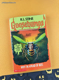 Vintage 1994 1st Scholastic Printing R.L. Stine Goosebumps #17, Why I'm Afraid of Bees Softcover