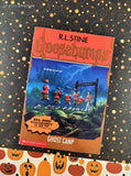 Vintage 1996 1st Scholastic Printing R.L. Stine Goosebumps #45, Ghost Camp Softcover