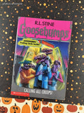 Vintage 1996 1st Scholastic Printing R.L. Stine Goosebumps #50, Calling All Creeps! Softcover