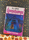 Vintage 1990's R.L. Stine Goosebumps (Unnumbered) 8th Print Welcome to Dead House Softcover