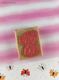 Vintage 2001 Ann-ticipations Cute Lil' Mouse "Love" 1336-G Wooden Block/Rubber Stamp