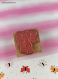 Vintage 2001 Ann-ticipations Cute Lil' Mouse "Dancing Mouse" 4031-F Wooden Block/Rubber Stamp