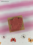 Vintage 2001 Ann-ticipations Cute Lil' Mouse "Perfume Mouse" 9614-F Wooden Block/Rubber Stamp