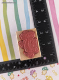 Vintage 1999 Ann-ticipations Cute Lil' Mouse "Tongue Catcher" 4004-E Wooden Block/Rubber Stamp