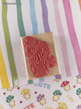 Vintage 2003 Ann-ticipations Cute Lil' Mouse "Dizzy Mouse" 1091-G Wooden Block/Rubber Stamp CLEAN