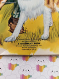 Vintage 1966 Lassie Sticker Fun Whitman Oversized Softcover, Unused
