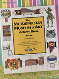 Vintage 1983 The Metropolitan Museum of Art Activity Book Oversized Softcover CLEAN & Unused