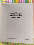 Vintage 1983 The Metropolitan Museum of Art Activity Book Oversized Softcover CLEAN & Unused