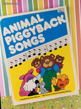 Vintage 1980's/1990's Piggyback Songs Oversized Illustrated Softcovers Set/3