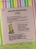Vintage 1986 1st Printing Pooh's Adventures with Eeyore and Tigger Sticker Book Softcover