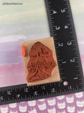 Vintage Rubber Stampede 329-D Disney's Classic Minnie Mouse Wooden Block/Rubber Stamp