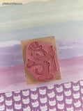 Vintage Inkadinkado 4027 Felix the Cat Wooden Block/Rubber Stamp