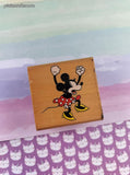 Vintage Rubber Stampede 398-E Disney's Mad Minnie Mouse Wooden Block/Rubber Stamp