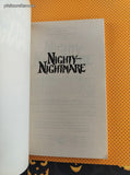 Vintage 1988 Nighty-Nightmare by James Howe Avon Camelot Softcover