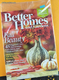 October 2008 Better Homes and Gardens Fall Beauty Magazine, NEW