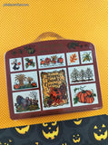 Vintage 1994 PSX Personal Stamp Exchange Thanksgiving Rubber Stamp Set, CLEAN
