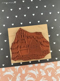 Vintage 1996 Hero Arts #H1055 Lighthouse Scene Wooden Block/Rubber Stamp