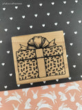 Vintage JudiKins #1975G Fun Gift Box Wooden Block/Rubber Stamp