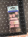 Sandylion Essentials Sweet Baby Girl 3-Dimensional Sticker Pack, New/Sealed