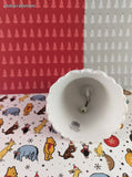 Vintage 1994 Precious Moments Enesco Christmas Porcelain Hand Bell