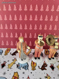 Vintage Department 56 Christmas Miniature Porcelain Musicians Figurine Set/6, Like New