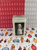 Vintage 1993 Enesco Precious Moments Porcelain Thimble "Wishing You the Sweetest Christmas" OPEN BOX