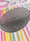 Vintage SHINY Metal Intricately Designed Partridge & Wheat Metal Trivet Set/3, CLEAN