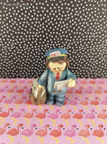 Vintage Enesco Cute as a Button Lil' Mailman Figurine