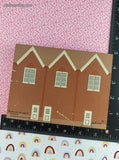 Vintage 1993 The Cat's Meow Series XI Barbershop/Gallery Wooden Block