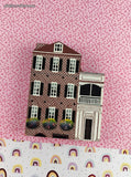 Vintage Wooden Village Shelia's Houses 90 Church Street Charleston SC Wooden Block