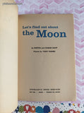 Vintage 1966 1st Printing Let's Find Out About the Moon TW968 Scholastic Book Services Softcover