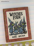 Vintage 1980 Witches Four by Marc Brown Parents Magazine Press Hardcover