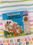 Vintage 1982 Garfield: The Knight in Shining Armor Random House Miniature Illustrated Softcover