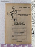 Vintage Adam & Eve A.D. Featuring the Bogeyman #8 BAM Comic FN Fine
