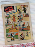 Vintage 1951 Walt Disney's Mickey Mouse in the Haunted Castle #325 Dell Comic, FR - GD w/Bag & Board