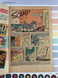 Vintage 1960 Walt Disney Scamp #2 Gold Key Comic, GD w/Bag & Board